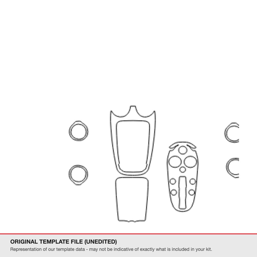 McLaren GTS 2024+ original template file