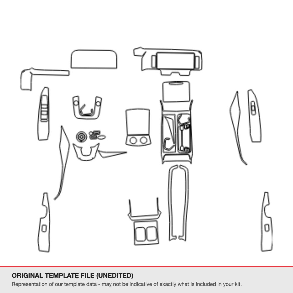 Kia Sorento 2023-2024 original template file