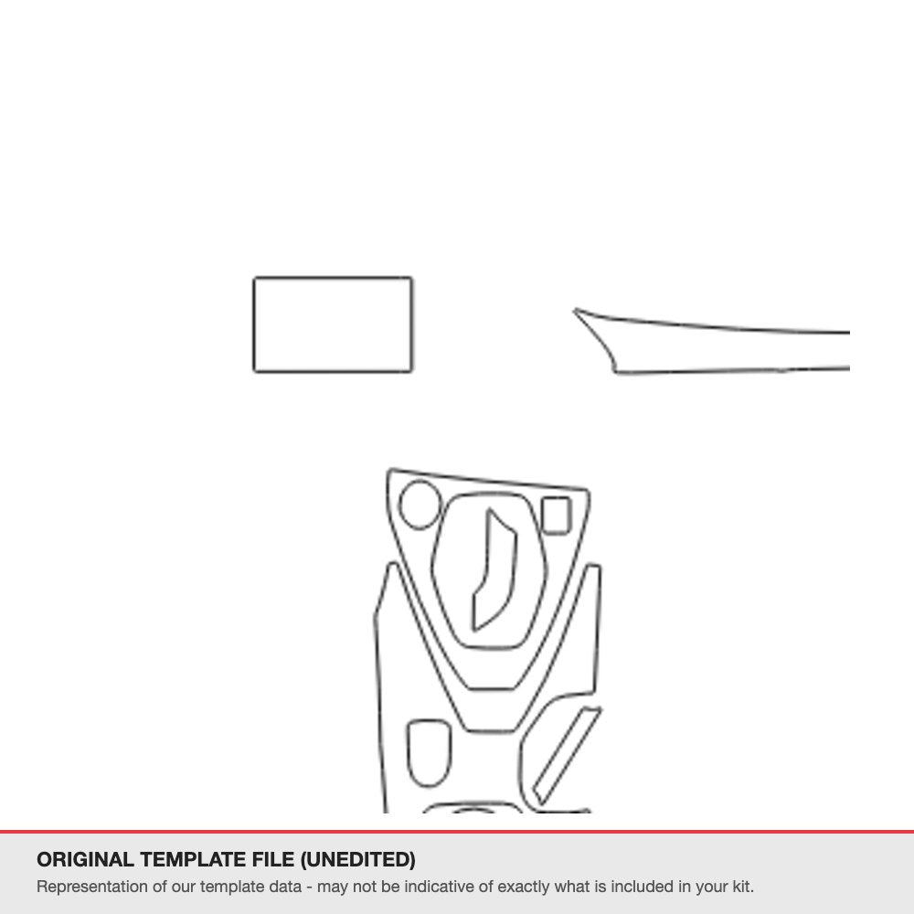 Nissan GTR 2016-2023 original template file