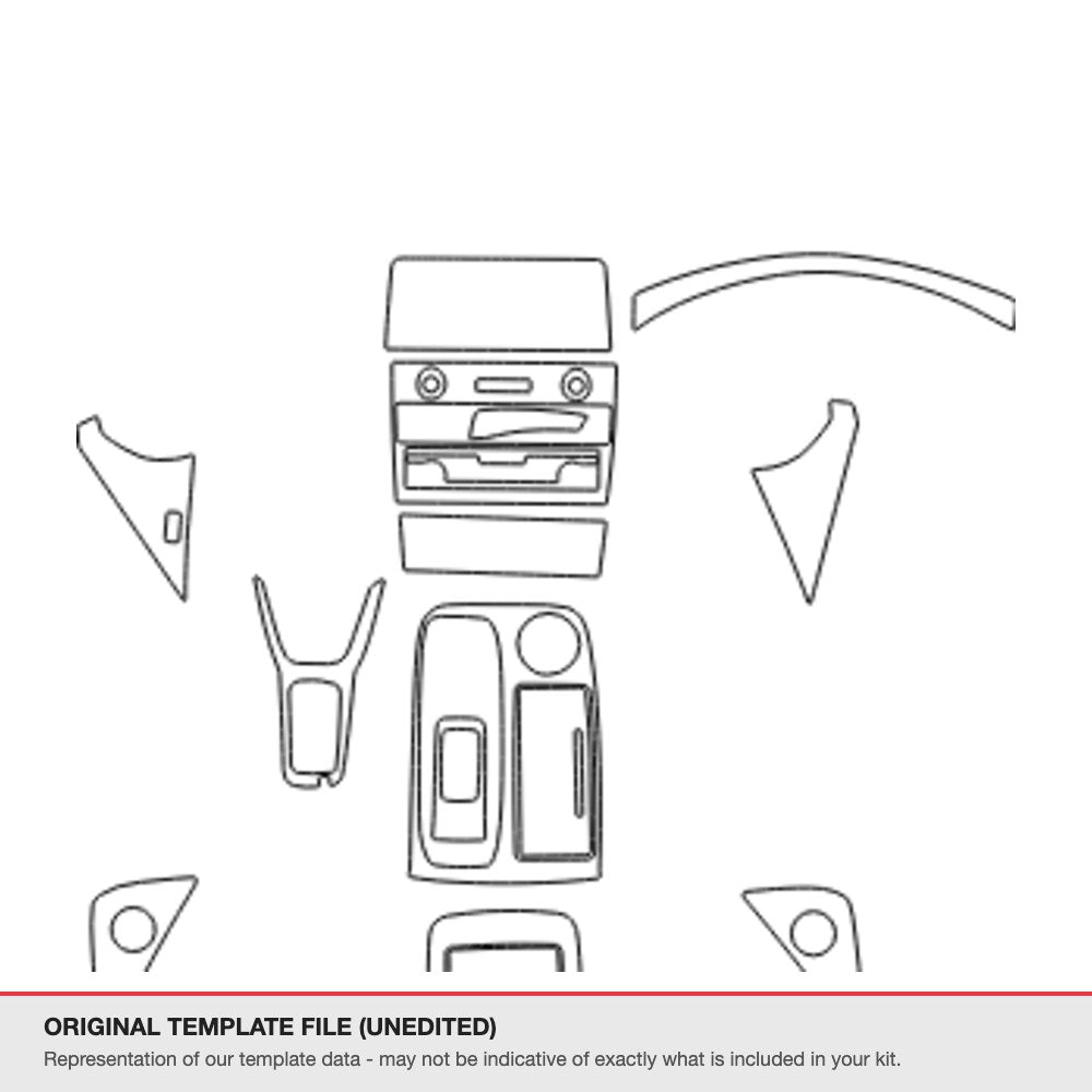 Nissan Patrol 2023-2024 original template file