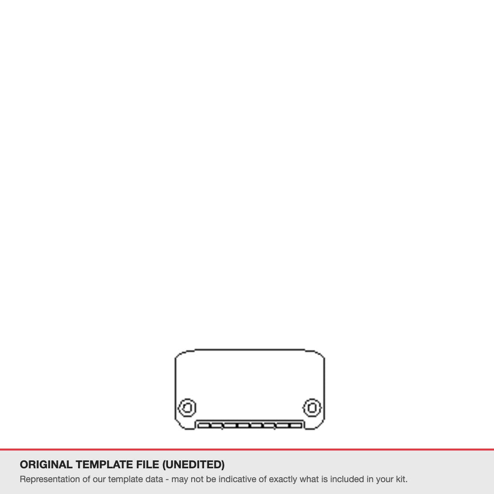 Nissan Navara 2026+ original template file