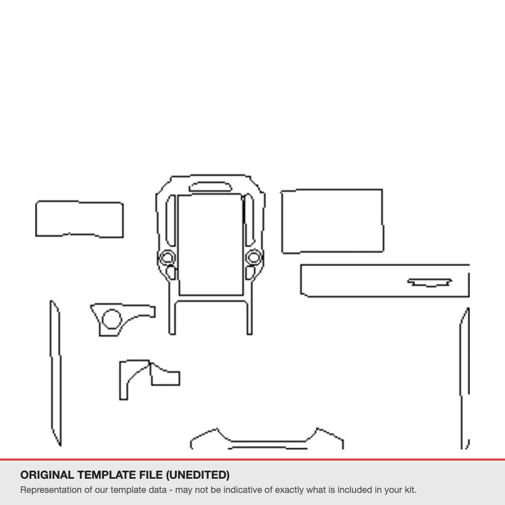 RAM 1500 2022-2024 original template file