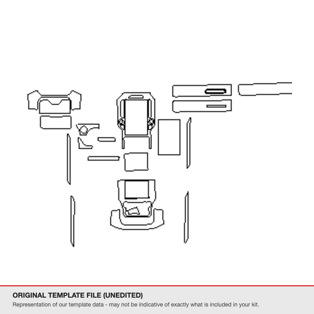 RAM 2500 2021+ original template file