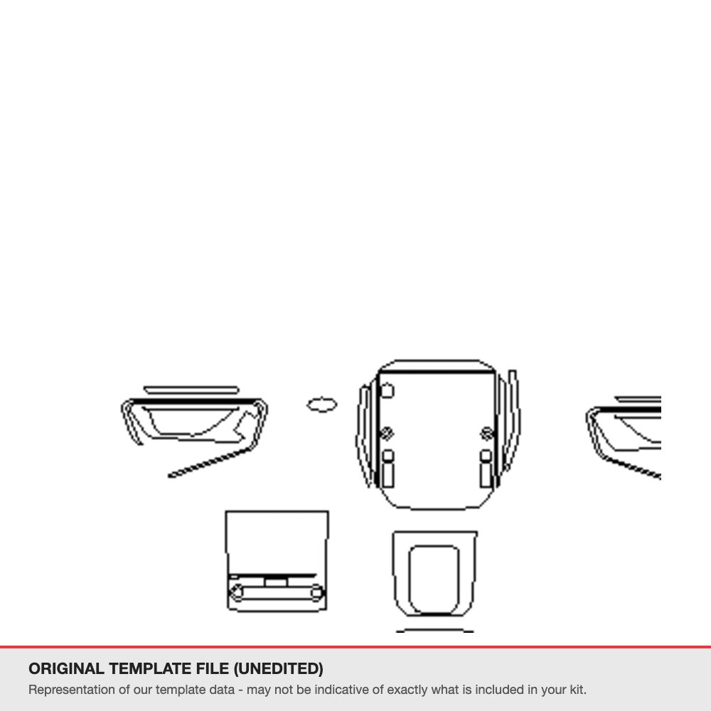 Subaru Forester 2025+ original template file