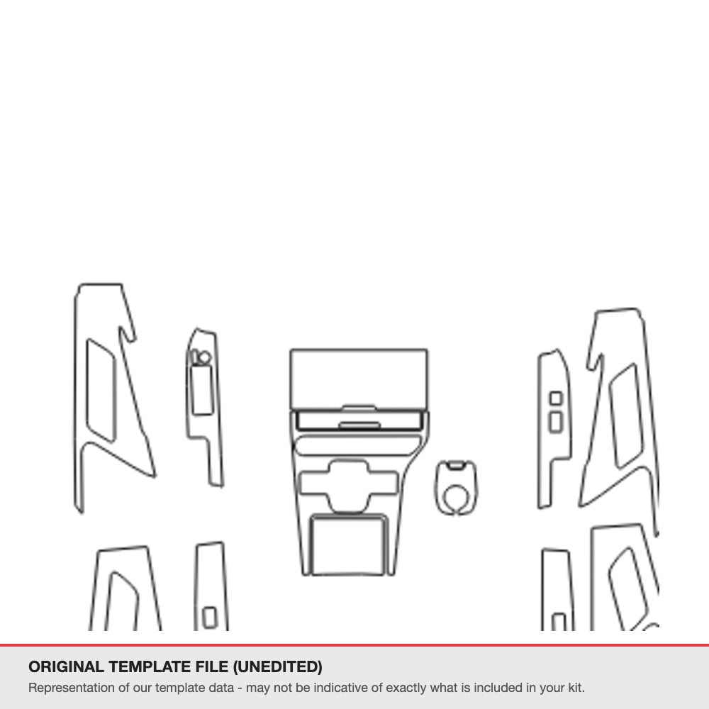 Subaru Solttera 2024+ original template file