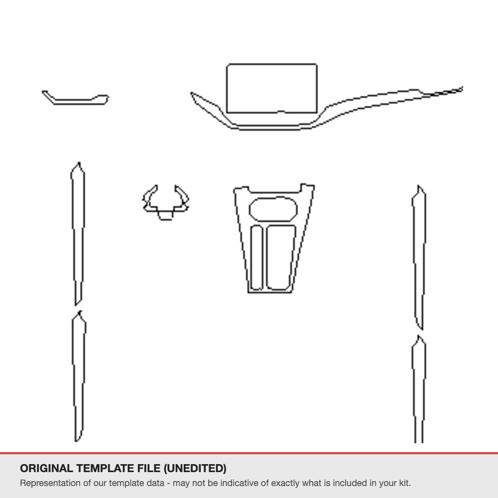 Skoda Enyaq Coupe 2023+ original template file