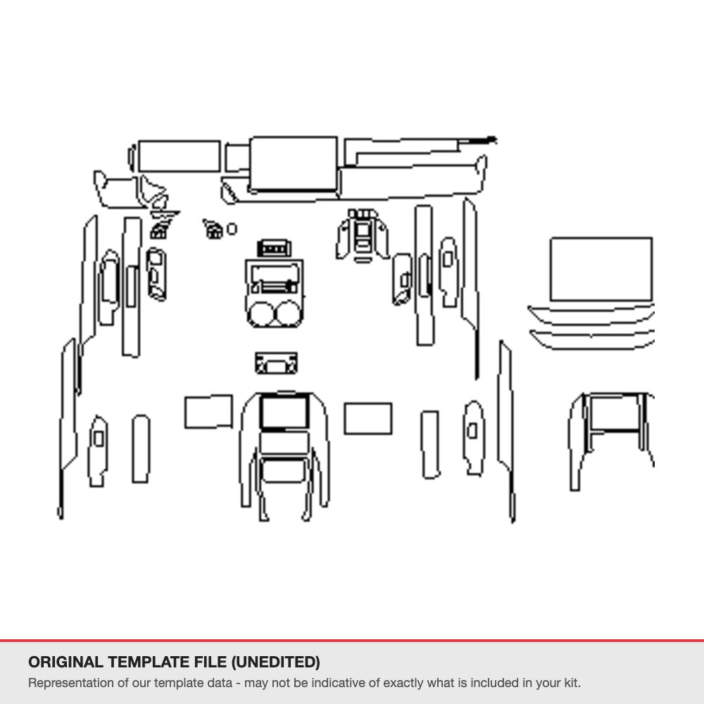 GWM Tank 500 2025+ original template file