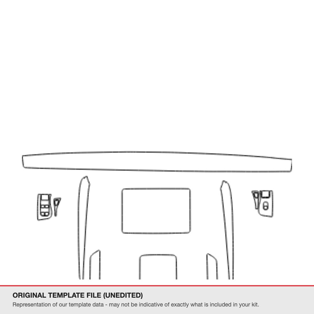 Tesla Model 3 2021-2022 original template file