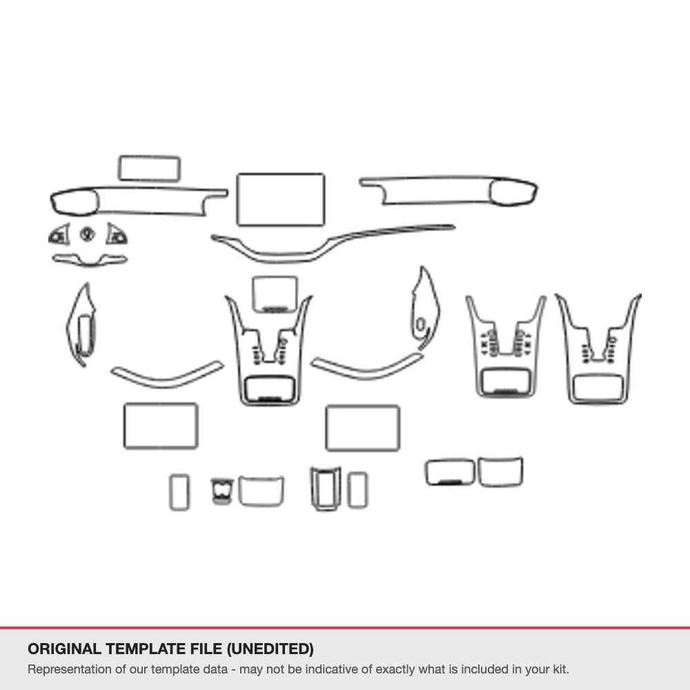 Denza D9 2022-2023 original template file