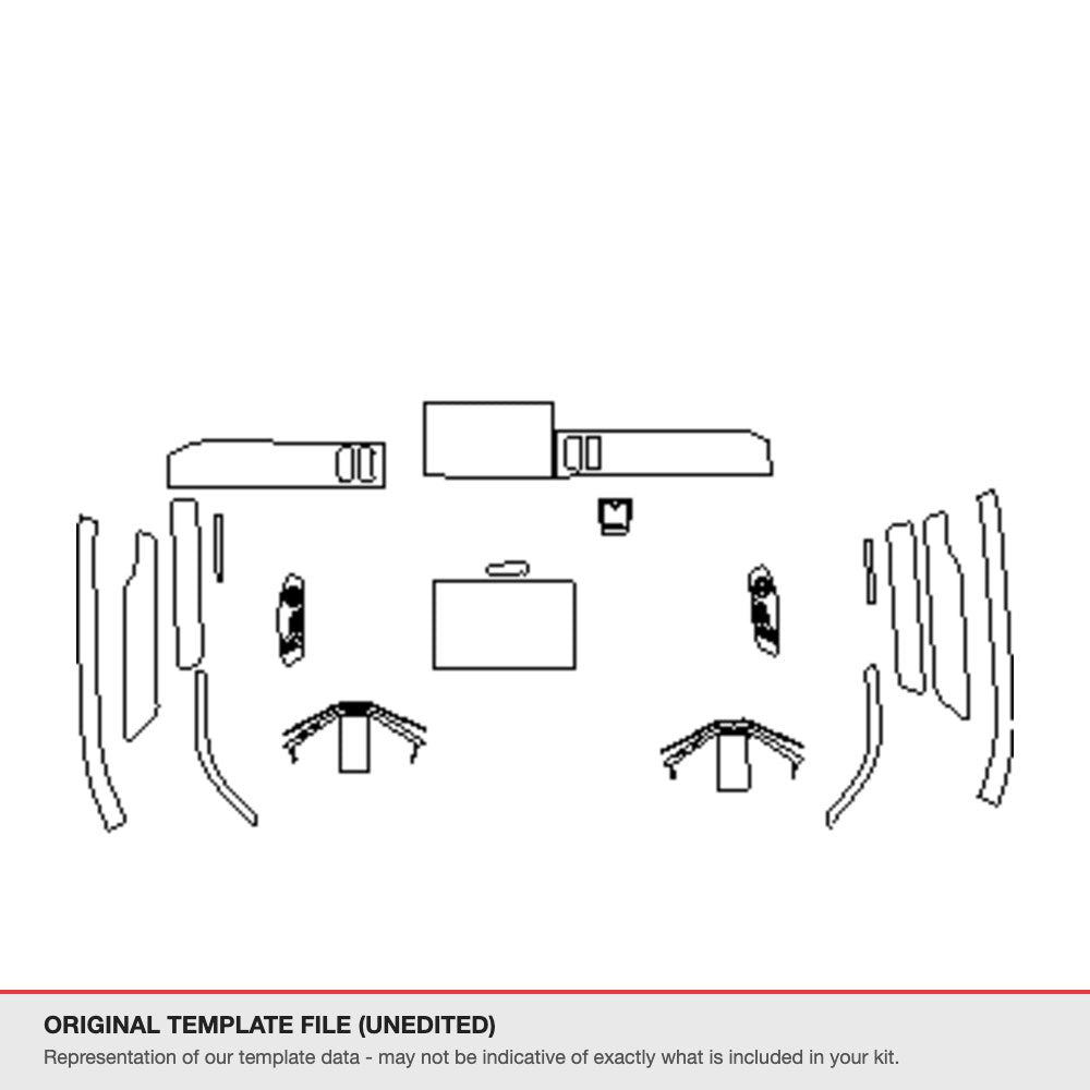 Denza D9 2026+ original template file
