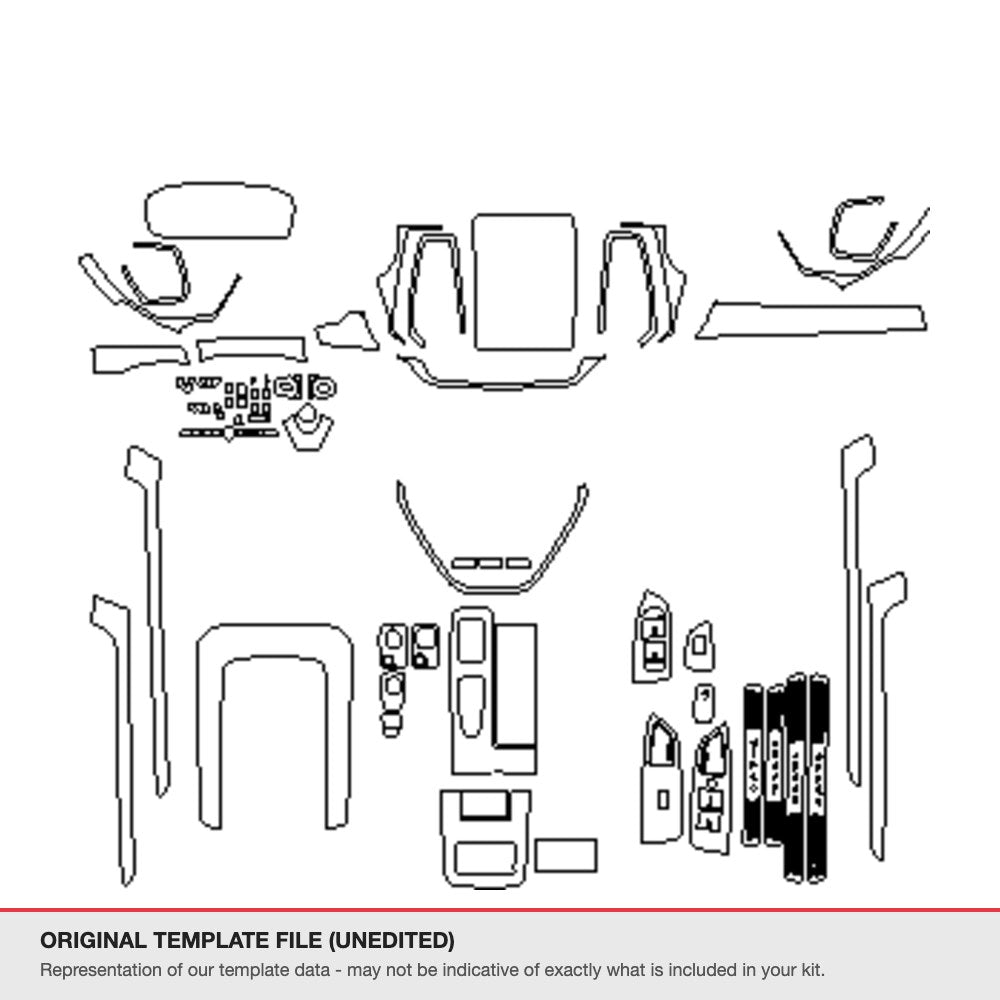Volvo S90 2025+ original template file