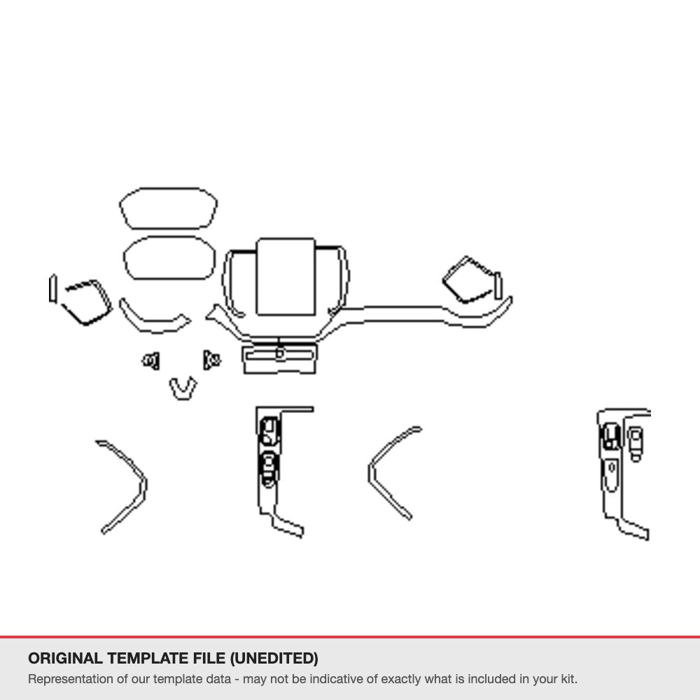 Volvo XC60 2025+ original template file