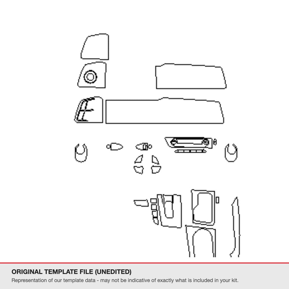 Hyundai Elantra 2024+ original template file