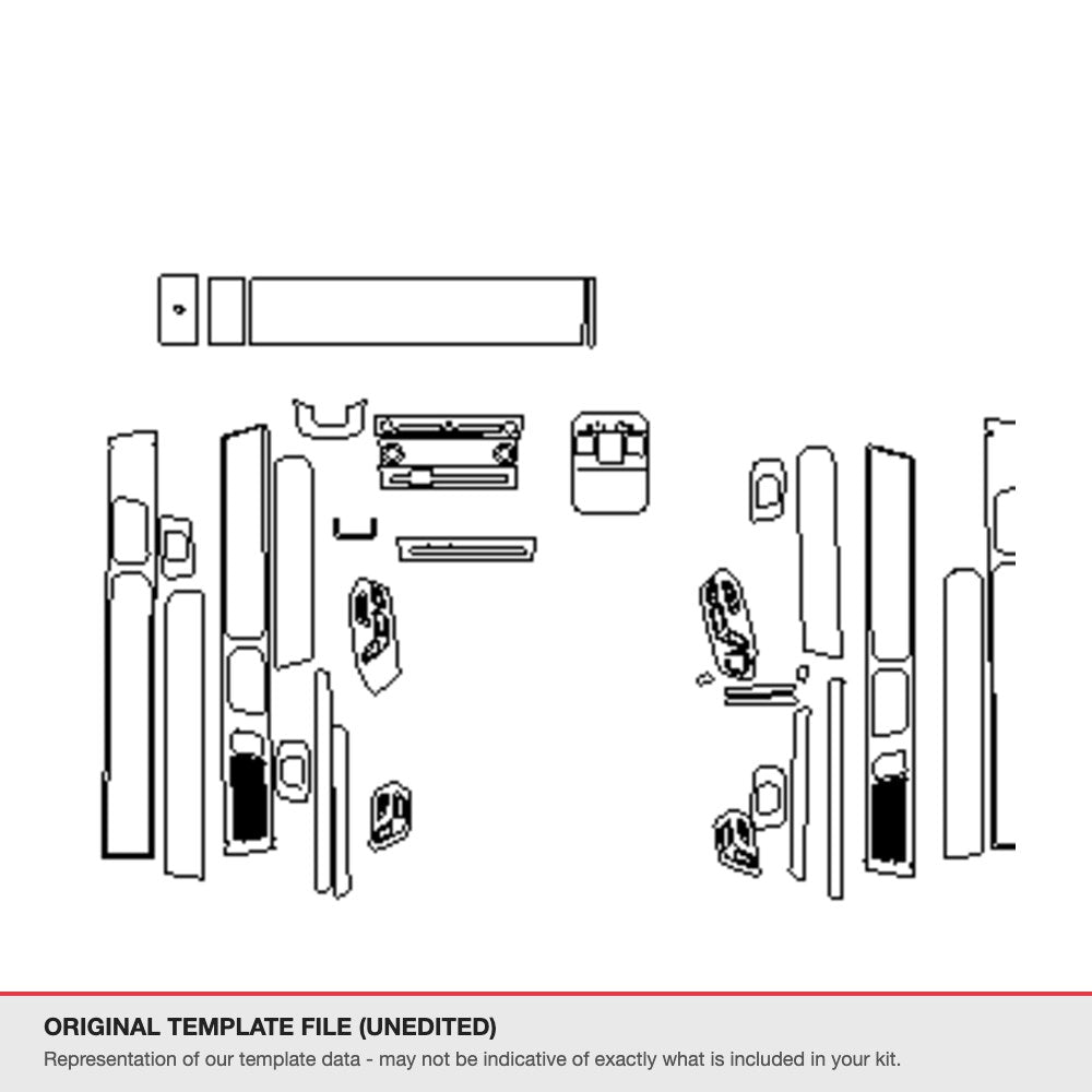 Hyundai Santa Fe 2024+ original template file