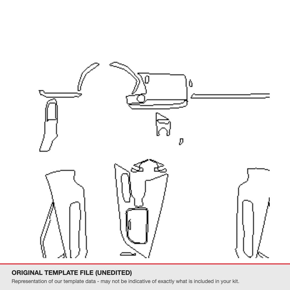 Chevrolet Corvette 2025+ original template file