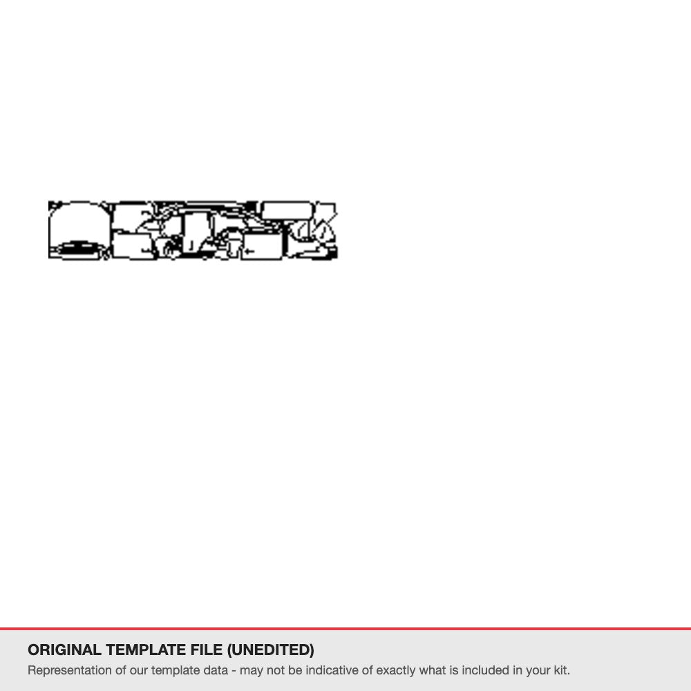 Chery Tiggo 4 2024+ original template file