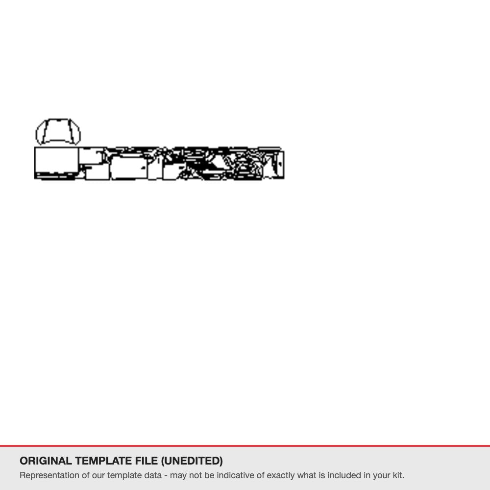 Kia EV6 2022-2024 original template file (template 2)