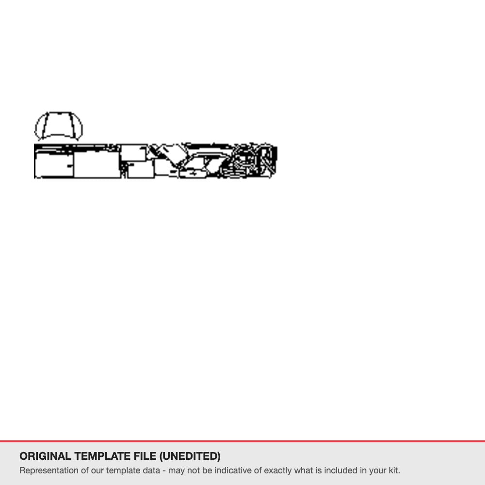Kia EV6 2022-2024 original template file (template 1)