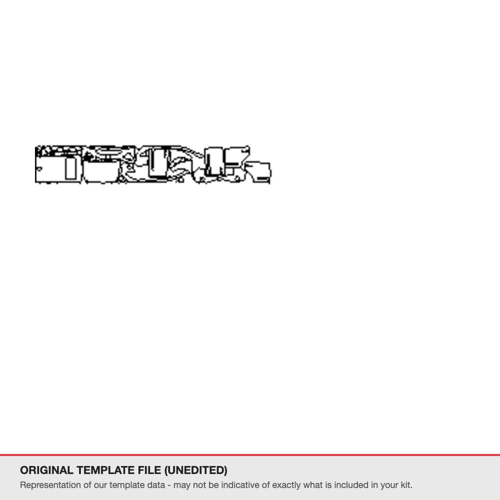 Kia Niro 2021-2022 original template file