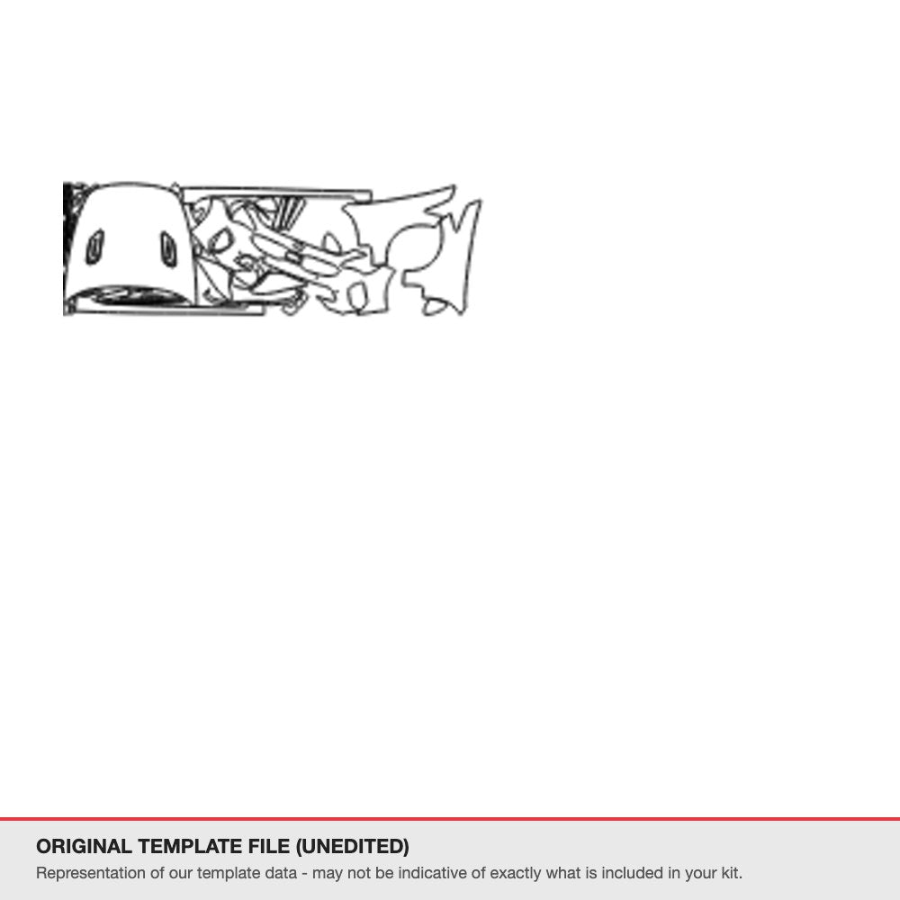 Kia Stinger 2021+ original template file