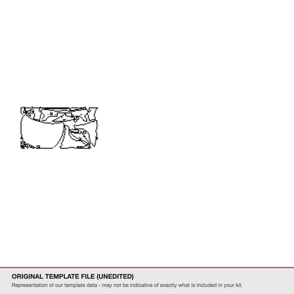 Kia Rio 2020 original template file