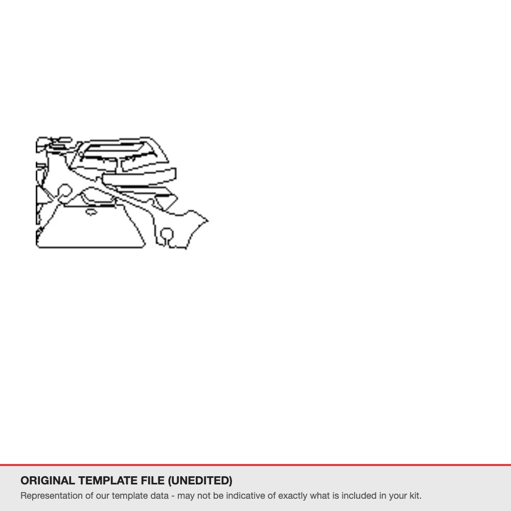Kia Soul 2013-2014 original template file