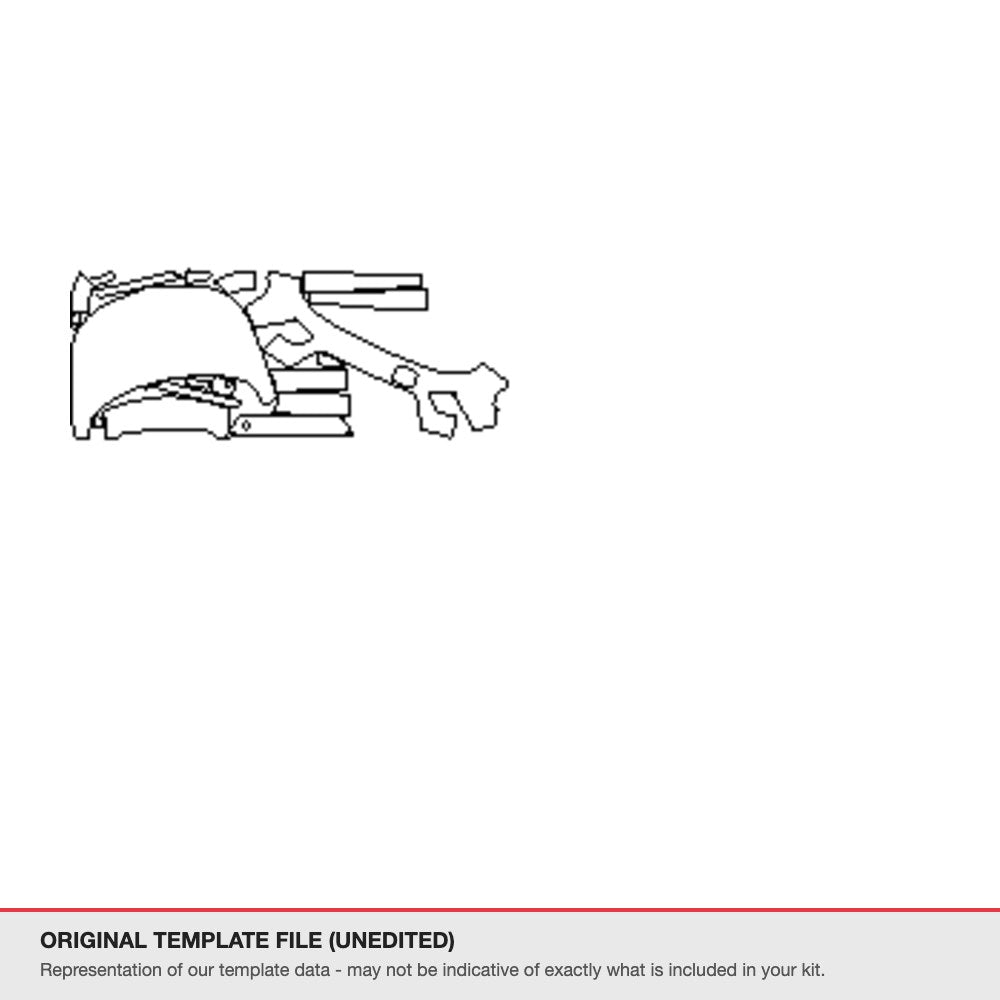 Kia Soul 2023+ original template file (template 1)