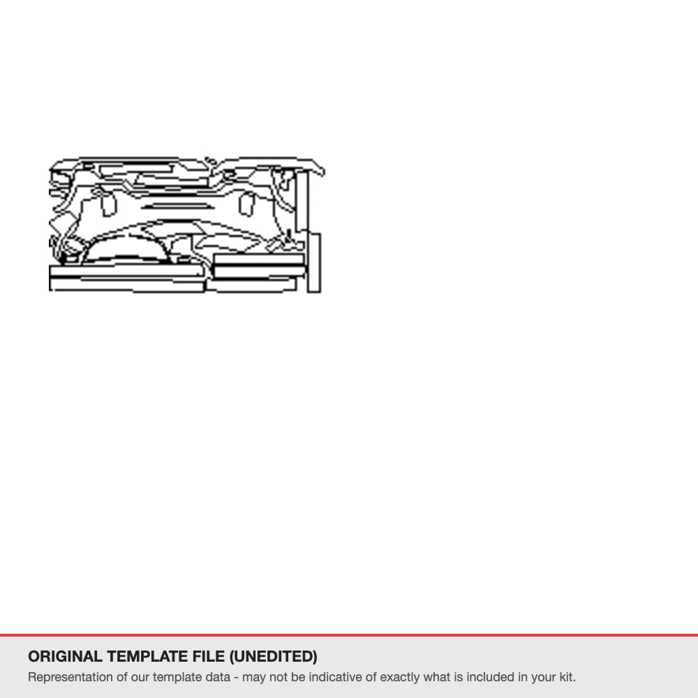 Kia Sorento 2015-2016 original template file