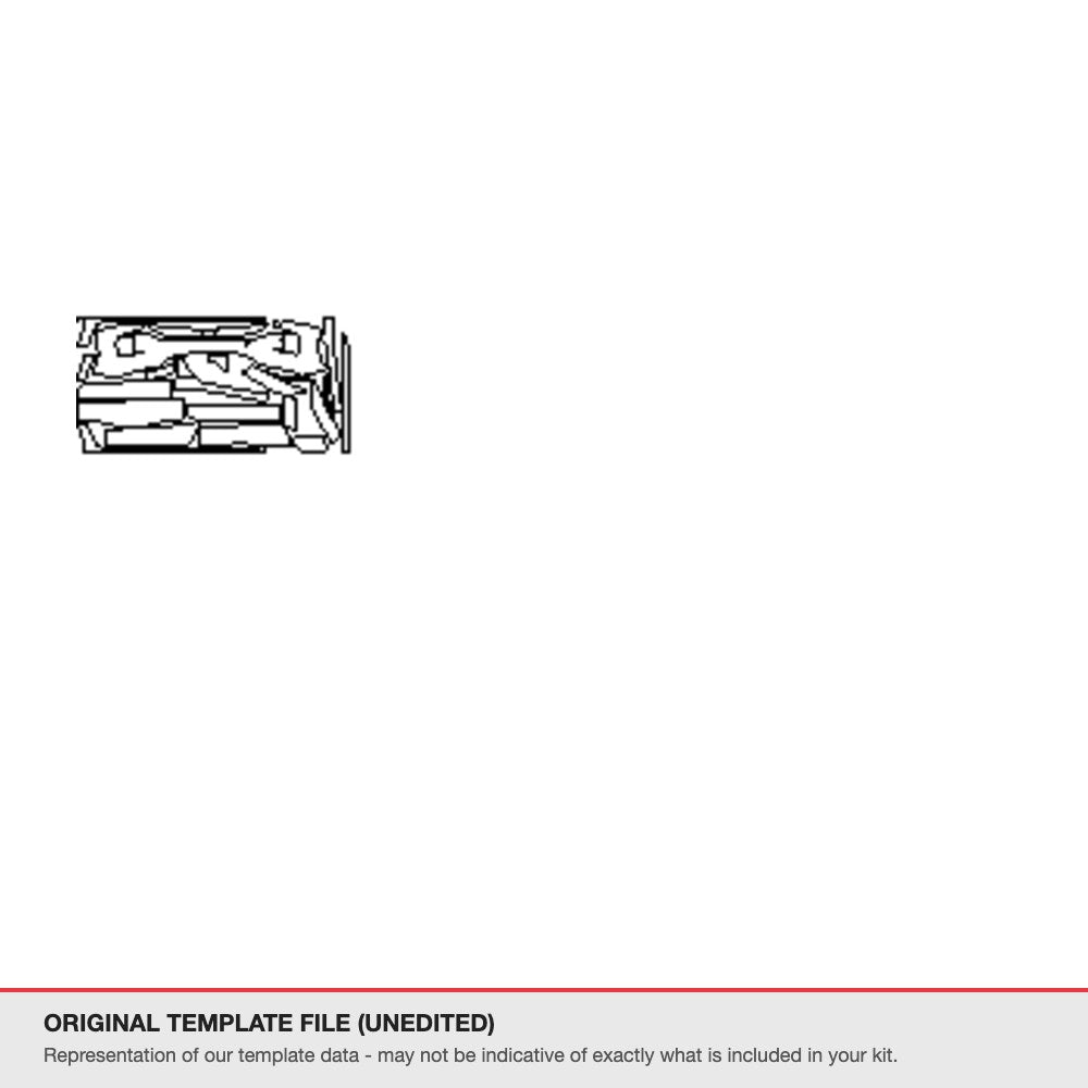 Kia Sorento 2017-2018 original template file (template 1)