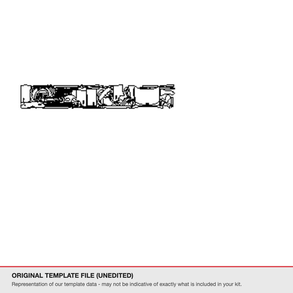 Kia Seltos 2026+ original template file (template 1)