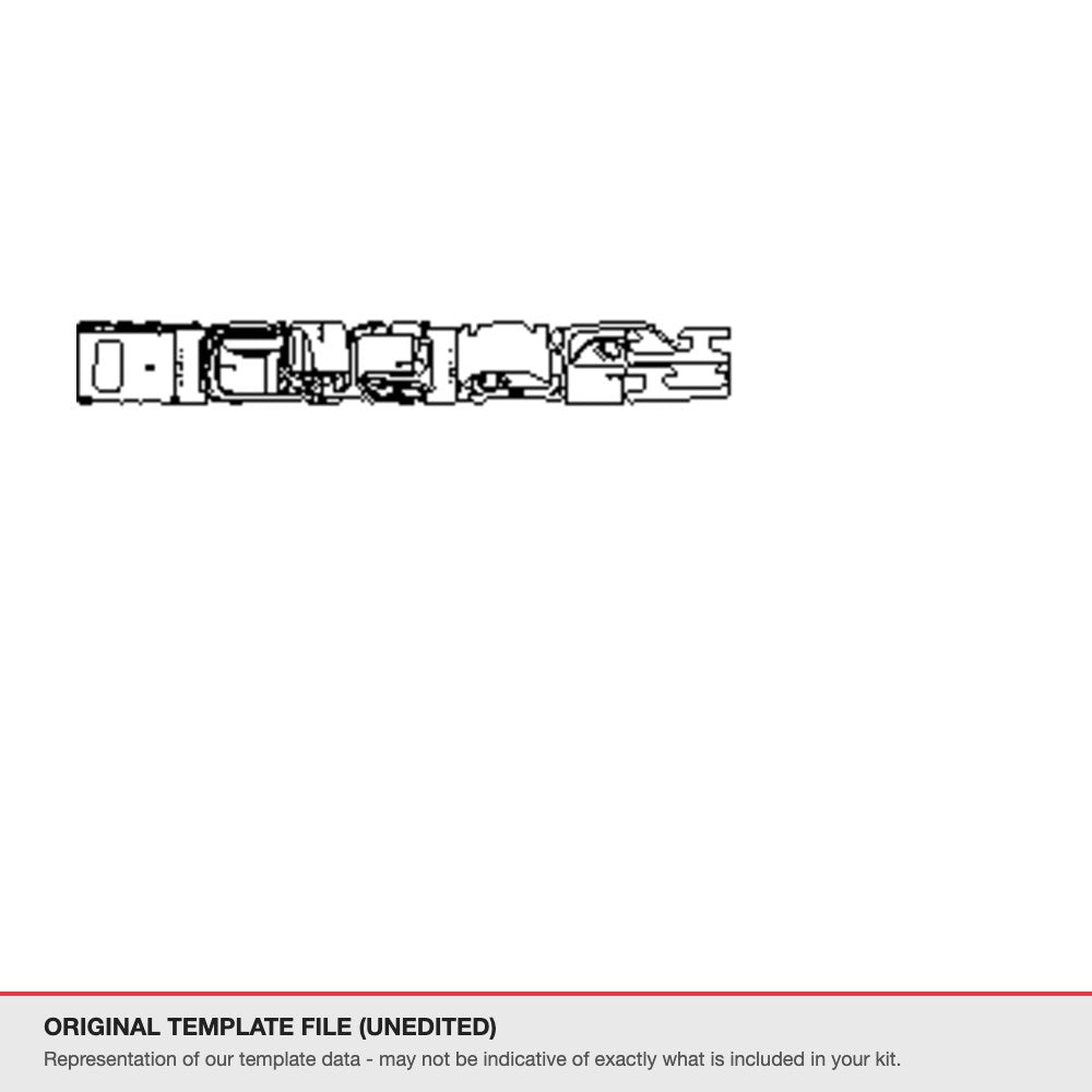 Kia Tasman 2025+ original template file