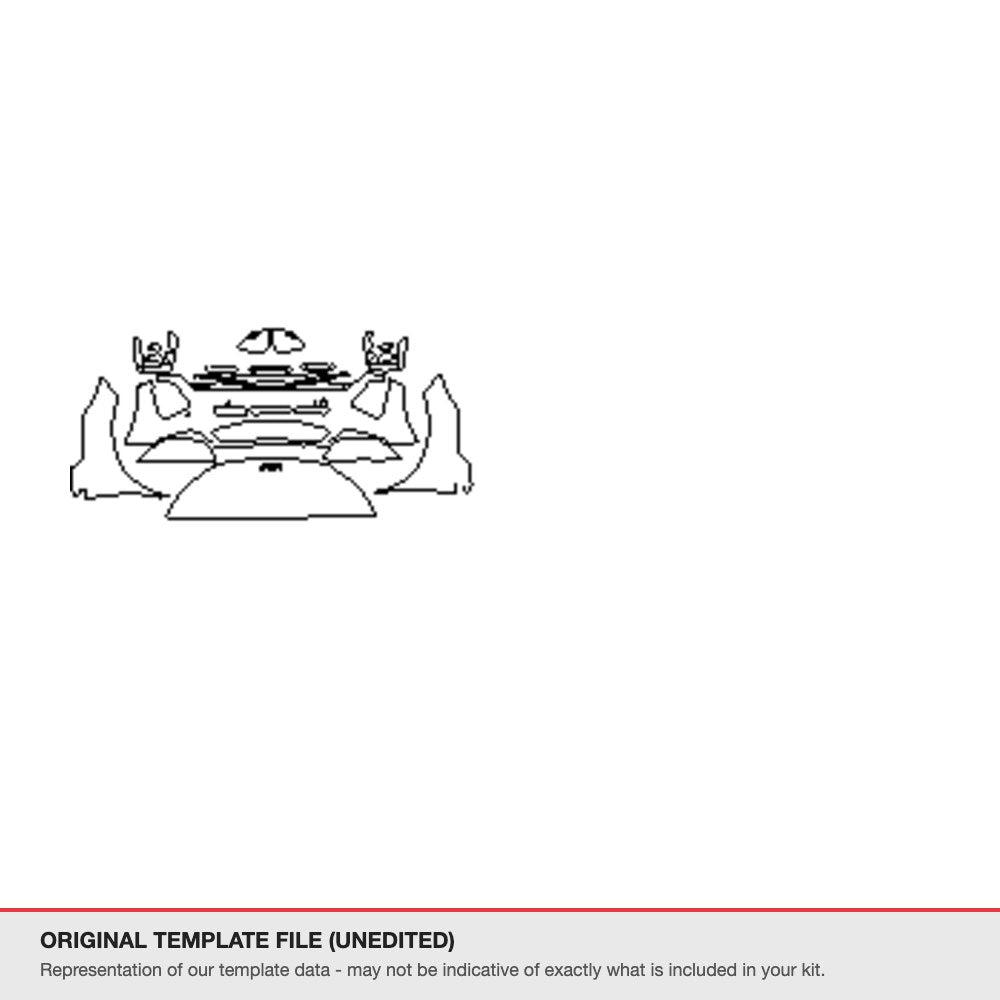 Kia Stonic 2021-2025 original template file