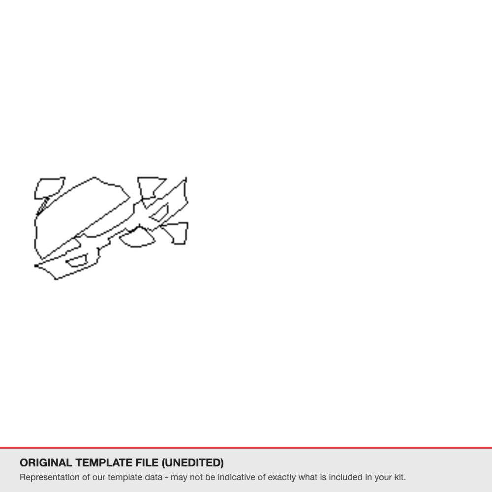 Kia Sportage 2010-2014 original template file