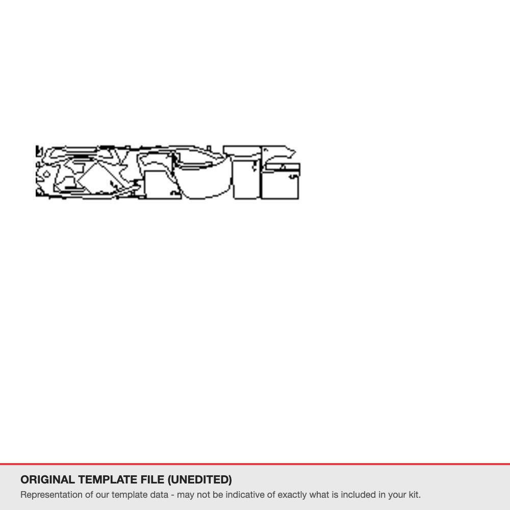 Kia Sportage 2015-2016 original template file