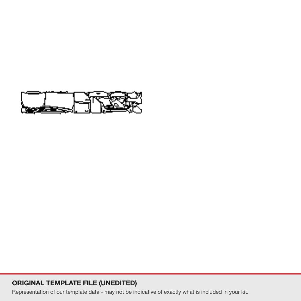 Kia Sportage 2022-2025 original template file (template 3)