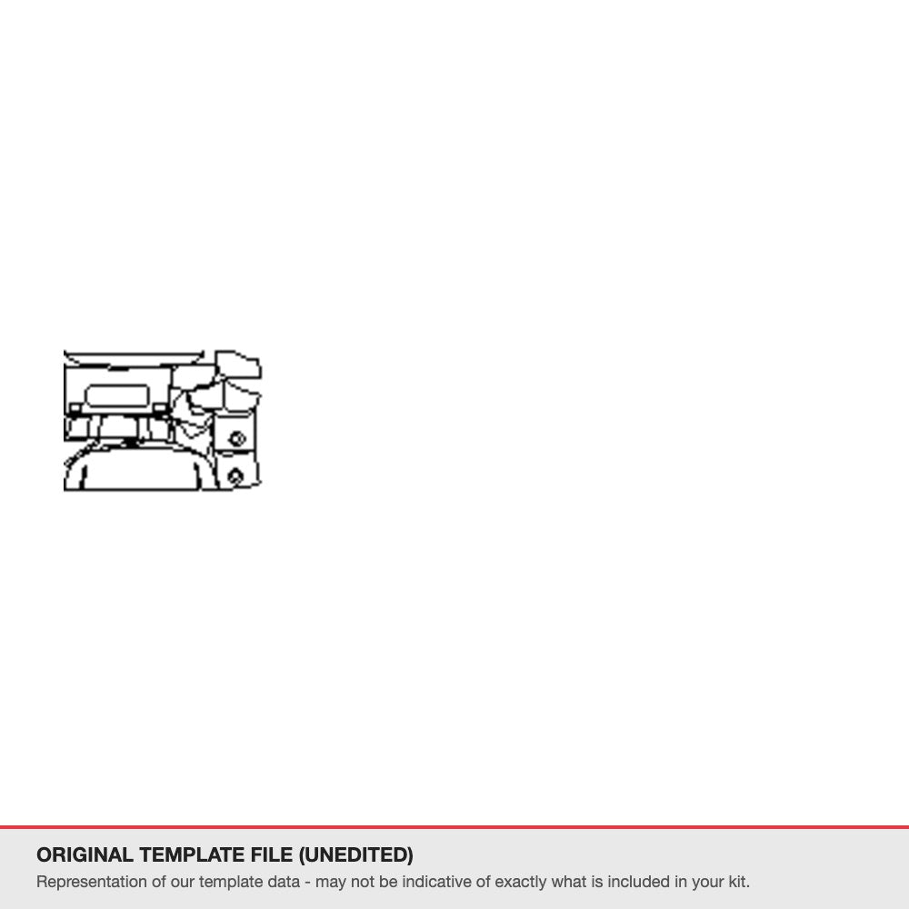 Nissan Patrol 2005-2016 original template file