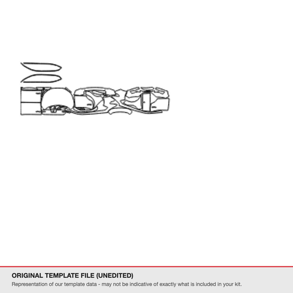 Nissan Qashqai 2021-2022 original template file