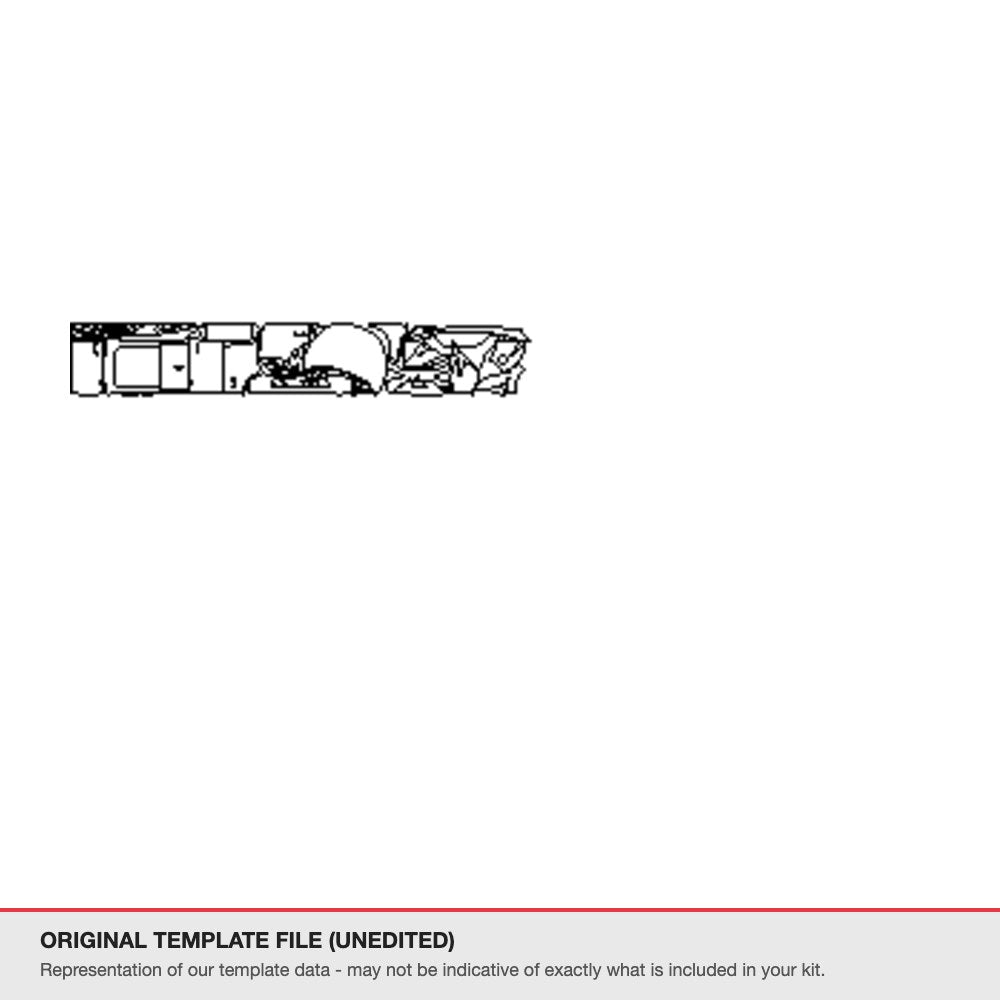 Nissan Qashqai 2025+ original template file (template 1)