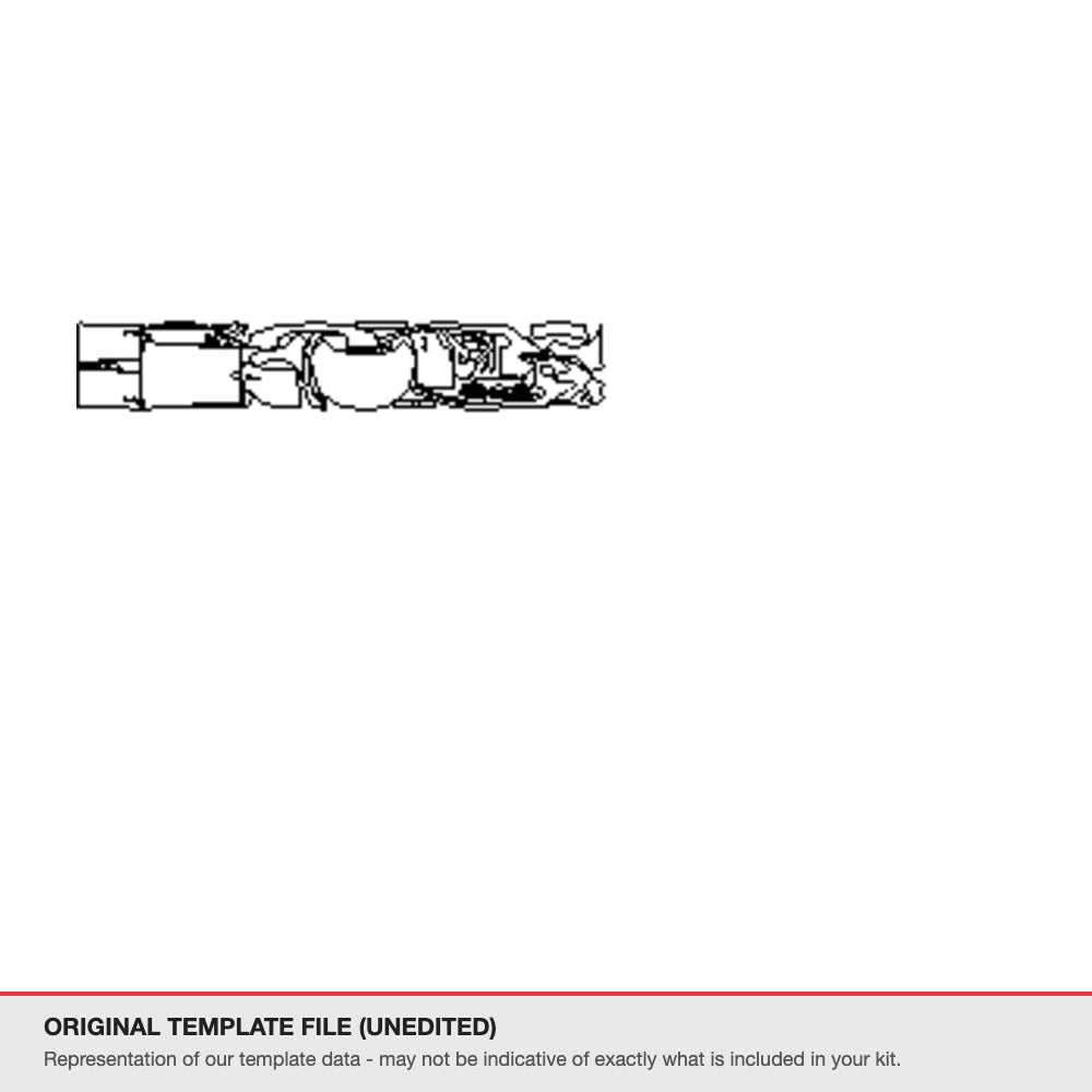 Nissan Qashqai 2025+ original template file (template 2)