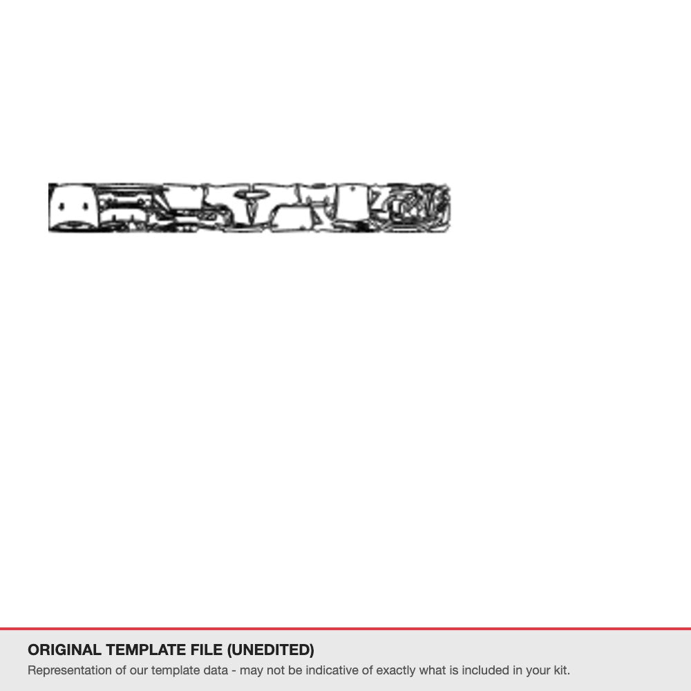 Nissan GTR 2024+ original template file (template 1)