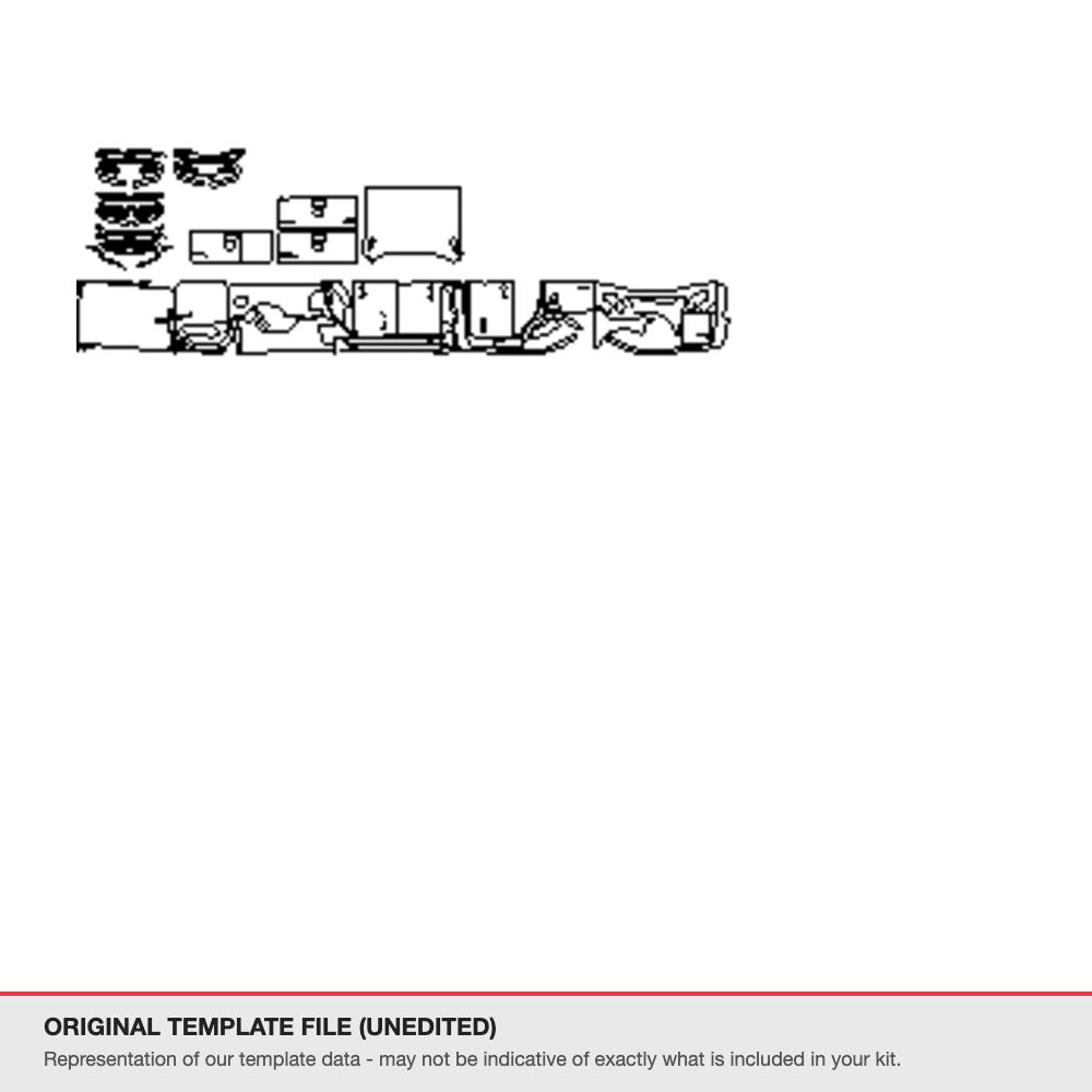 RAM 1500 Big Horn 2025+ original template file