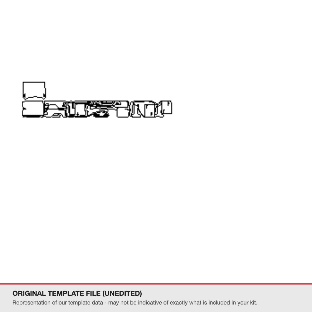 RAM 1500 Lone Star 2021+ original template file