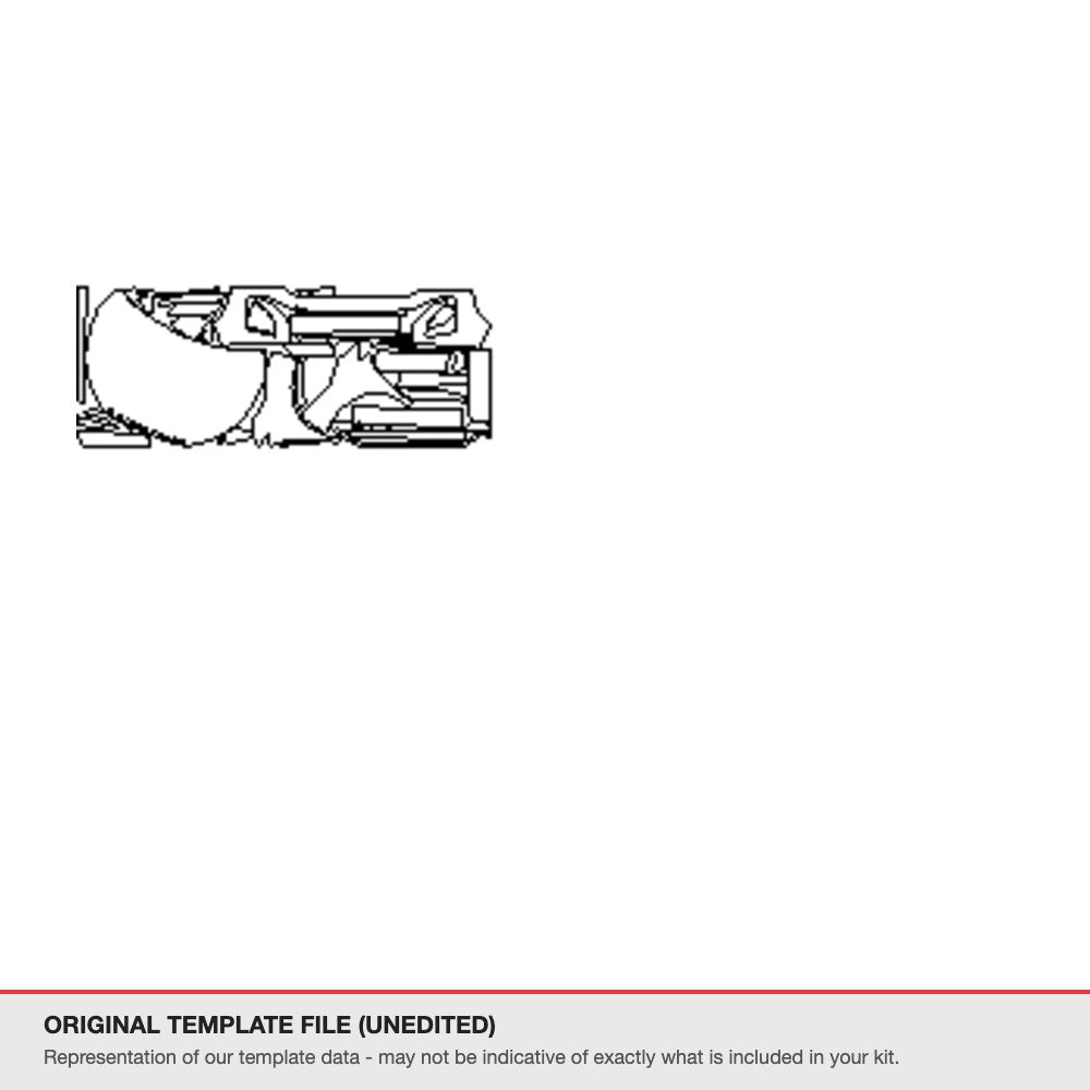 Mitsubishi Eclipse Cross 2022+ original template file