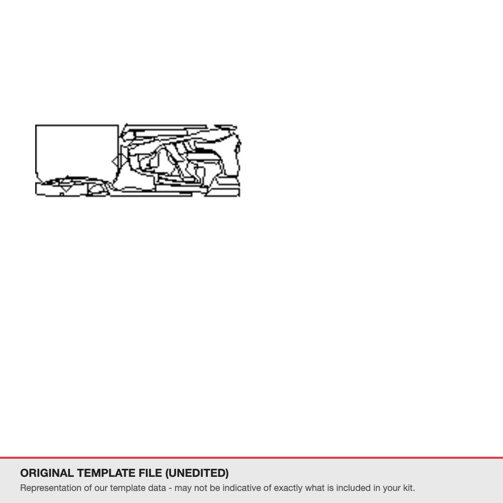 Mitsubishi Triton 2021-2024 original template file