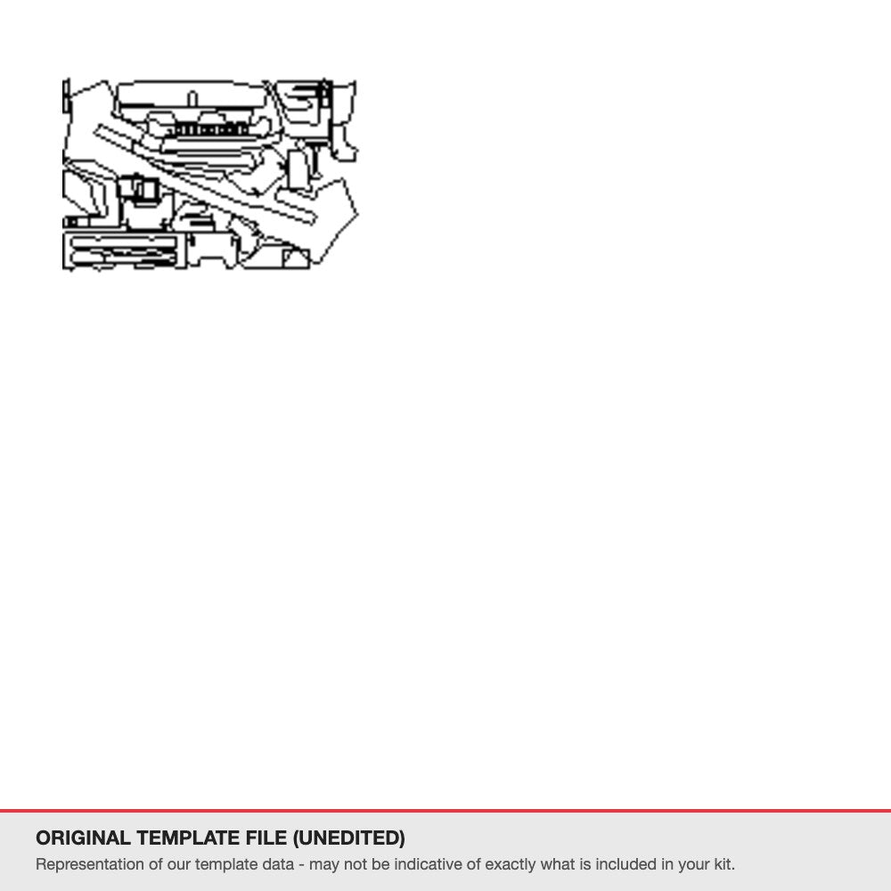 Mitsubishi Triton 2025+ original template file