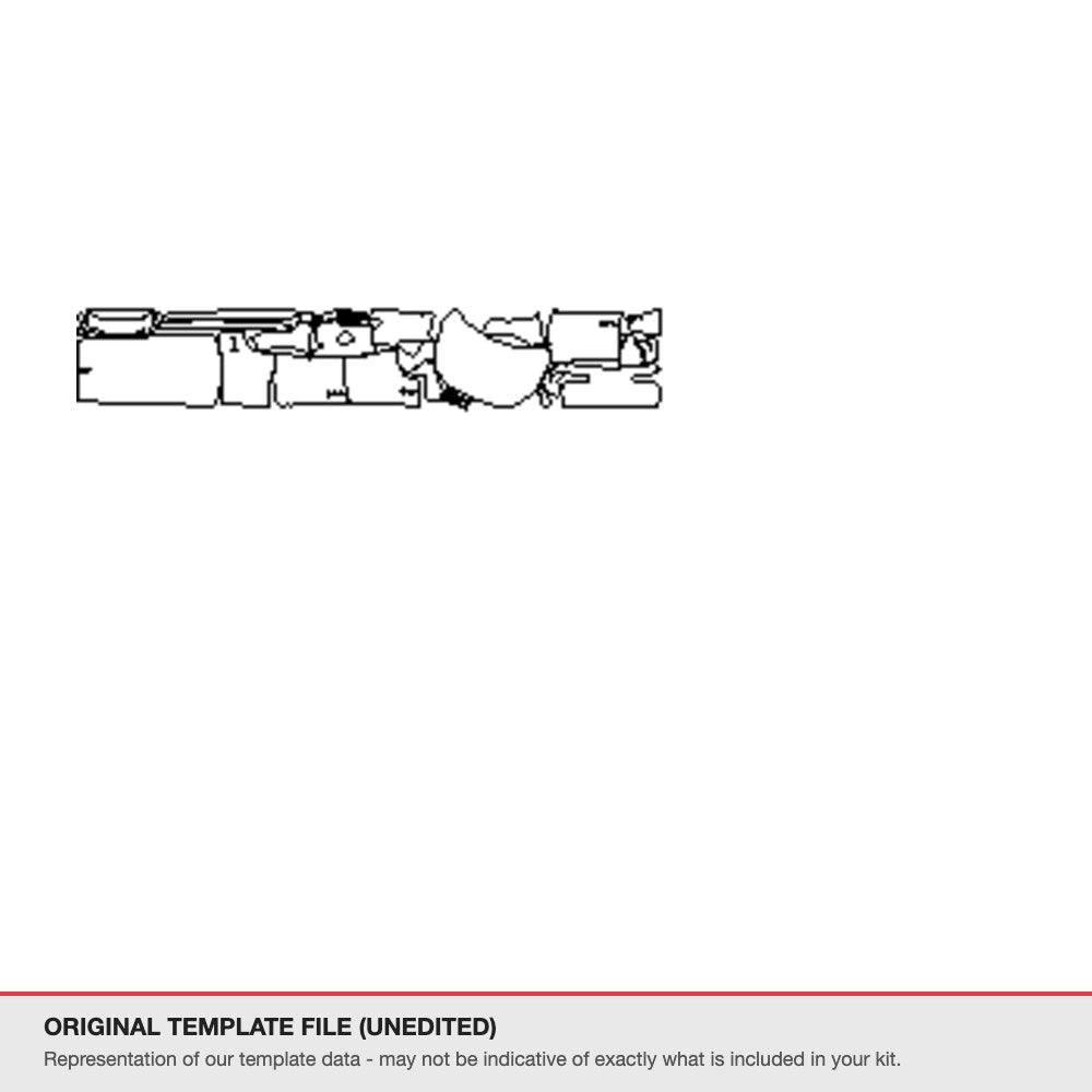 Mitsubishi Destinator 2025+ original template file