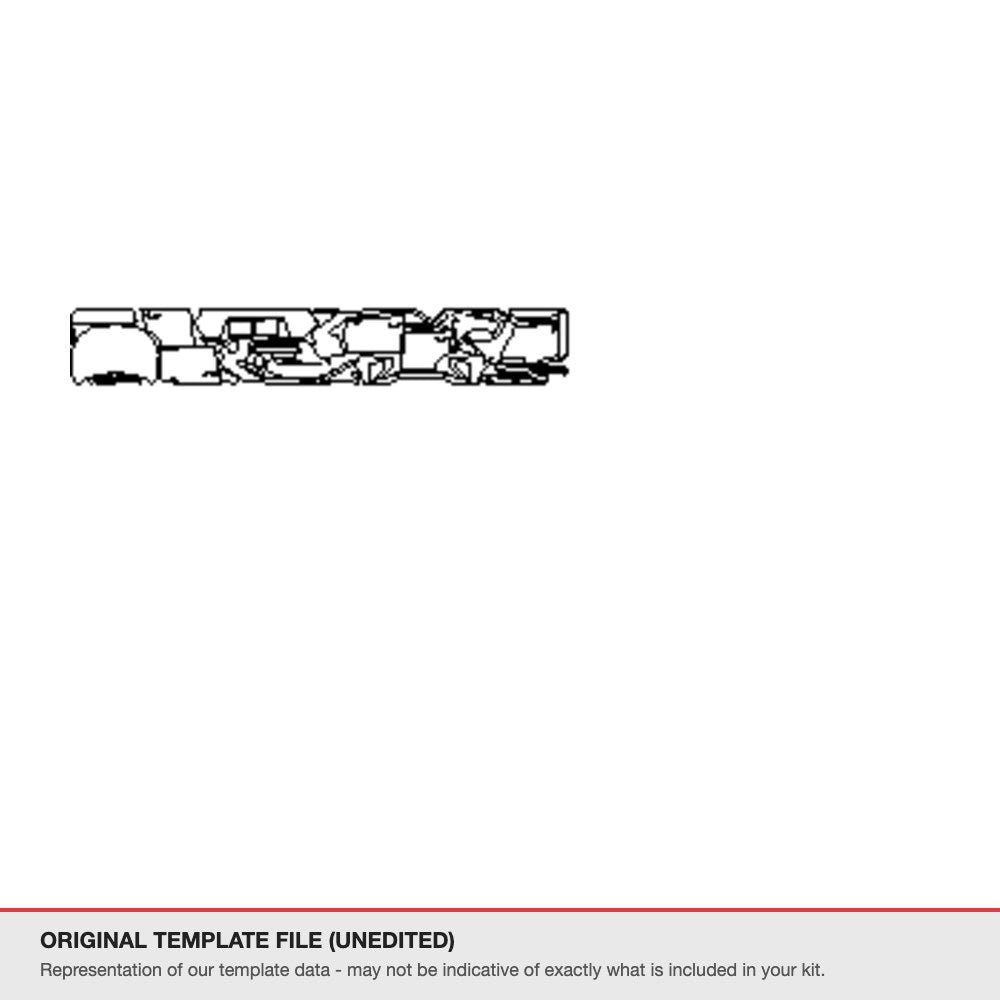 Mitsubishi Eclipse Cross 2021 original template file