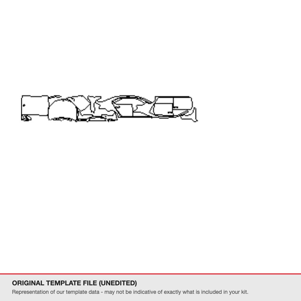 Skoda Octavia Sedan 2018-2023 original template file