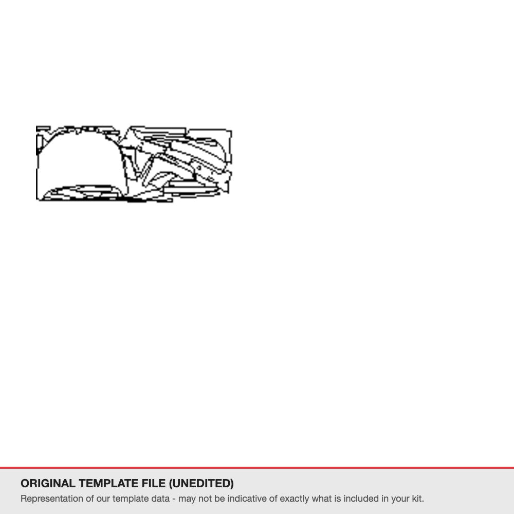 Skoda Superb 2016-2020 original template file
