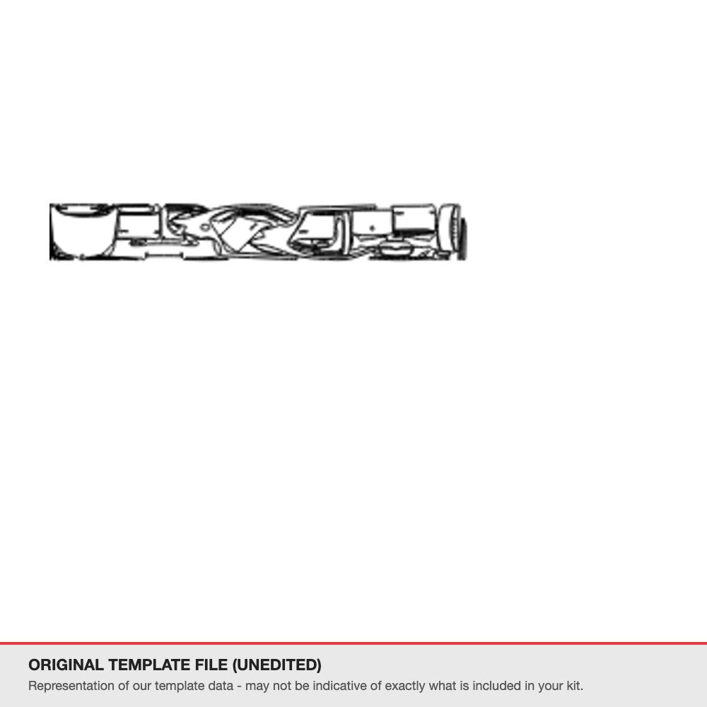 Skoda Superb 2021-2024 original template file
